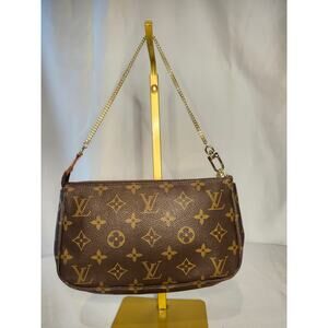 SOLD Louis Vuitton Monogram Pochette Accessoires 2003 Chain Strap TH1903 Y2K Bag